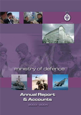 United Kingdom Ministry of Defence Annual Report and Accounts 2003