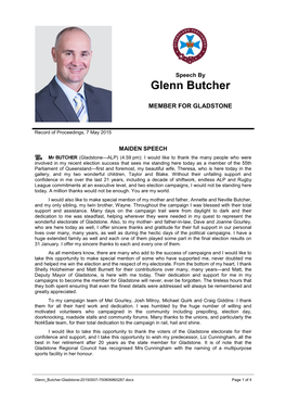 Glenn Butcher