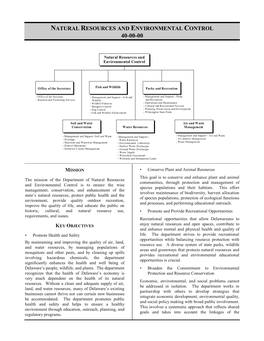 Natural Resources and Environmental Control 40-00-00