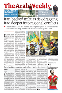 Iran-Backed Militias Risk Dragging Iraq Deeper Into Regional Conflicts