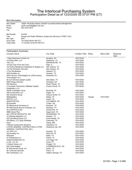 Bid Responders