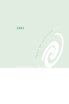Raport De Activitate Pentru Anul 2001(PDF)