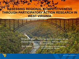 Assessing Regional Competitiveness Through Participatory Action Research in West Virginia