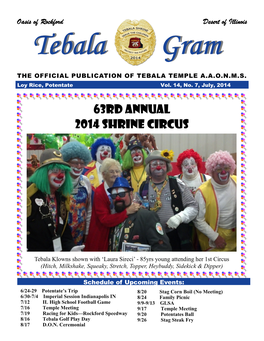 63Rd Annual 2014 Shrine Circus