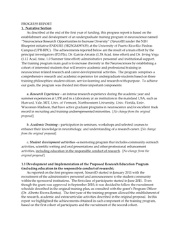 2012 NIH Progress Report