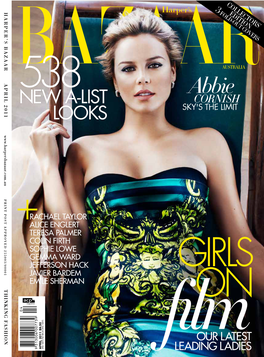 Abbie Cornish: Sky's the Limit HARPER's BAZAAR