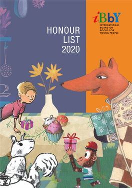 HONOUR LIST 2020 © International Board on Books for Young People (IBBY), 2020