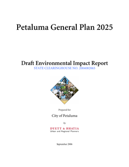 Petaluma General Plan 2025