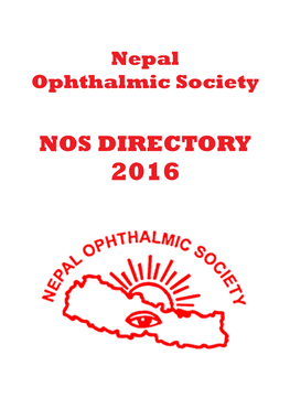 NOS DIRECTORY -.:: Nepal Ophthalmic Society