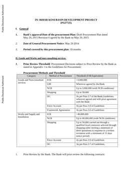 World Bank Document