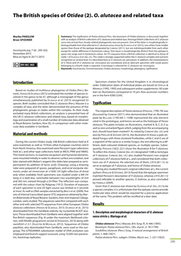 The British Species of Otidea (2). O. Alutacea and Related Taxa