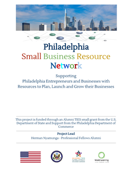 Philadelphia Small​ ​Business​ ​Resource N​E​T​W​O​R​K