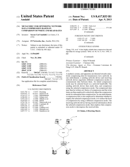 (12) United States Patent (10) Patent No.: US 8,417,833 B1 Amdahl (45) Date of Patent: Apr