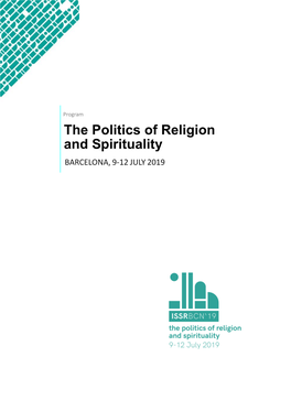 The Politics of Religion and Spirituality