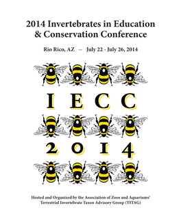 2014 Invertebrates in Education & Conservation Conference