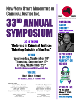 2019 Annual Symposium