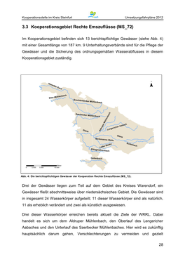 3.3 Kooperationsgebiet Rechte Emszuflüsse (MS 72)