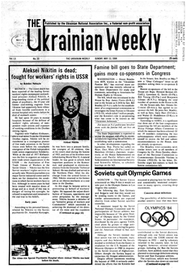 The Ukrainian Weekly 1984, No.20