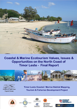 Coastal-Marine Natural & Cultural Heritage Values in Timor Leste