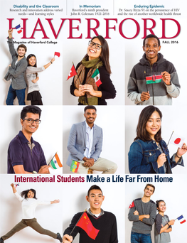 International Studentsmake a Life Far from Home