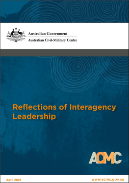 Reflections of Interagency Leadership