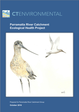 Parramatta River Catchment Ecological Health Project Report