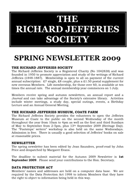 The Richard Jefferies Society