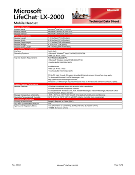 Microsoft-Lifechat-LX-2000.Pdf