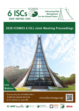 2020 ICOMOS 6 Iscs Joint Meeting Proceedings Advancing Risk Management for the Shared Future