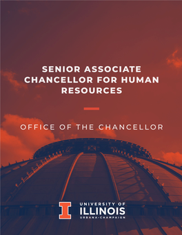 Senior Associate Chancellor for Human Resources