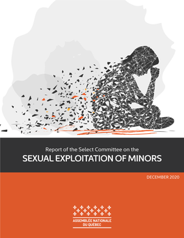 Report of the Select Committee on the Sexual Exploitation of Minors