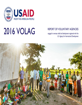 2016 Volag Report of Voluntary Agencies