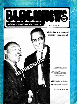 Malcolm X's Accused Assasin Speaks Out