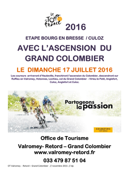 Etape Bourg En Bresse / Culoz