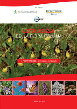 Lista Rossa Della Flora Italiana Policy Species
