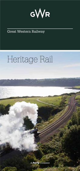 Heritage Railways Leaflet
