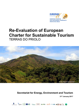 Re-Evaluation of European Charter for Sustainable Tourism TERRAS DO PRIOLO
