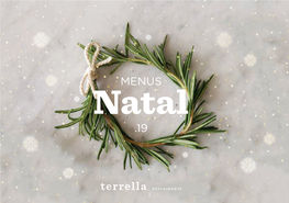 Menu De NATAL Terrella 2019 Impresso.Indd