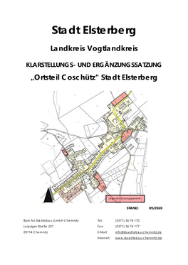 "Ortsteil Coschütz" Stadt Elsterberg