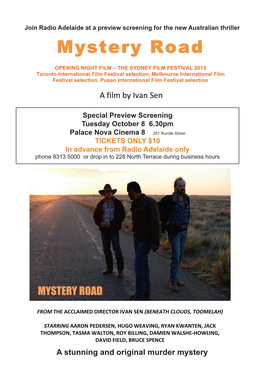 Mystery Road Movie