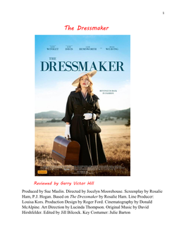 The Dressmaker