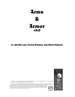 Arms & Armorv35 Final.Indd