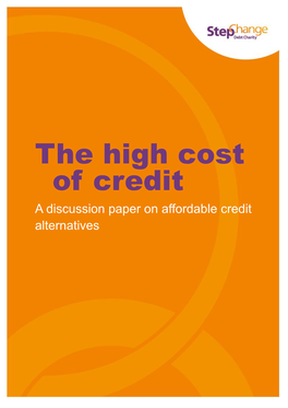 The High Cost of Credit