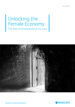 Unlocking the Female Economy: the Path to Entrepreneurial Success