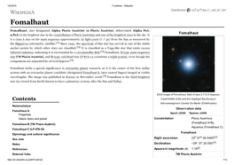 Fomalhaut - Wikipedia Coordinates: 2 2 H 5 7 M 3 9 .1 S, −2 9 ° 3 7 ′ 2 0″