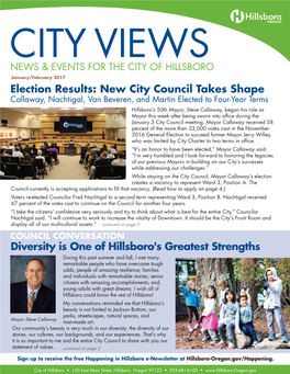 Election Results: New City Council Takes Shape Diversity Is One Of