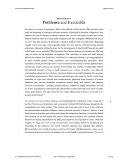 Pestilence and Headcolds: Encountering Illness in Colonial Mexico