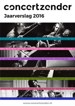 Jaarverslag 2016