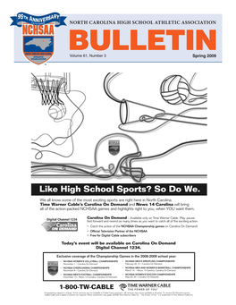 Bulletin Volume 61, Number 3 Spring 2009