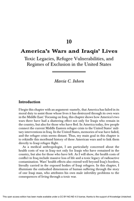 America's Wars and Iraqis' Lives